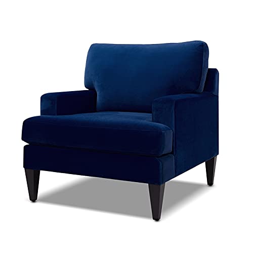 Jennifer Taylor Home Enzo Accent Chair, Navy Blue