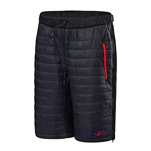 Black Crevice Damen Isolationshose, schwarz/rot, 40