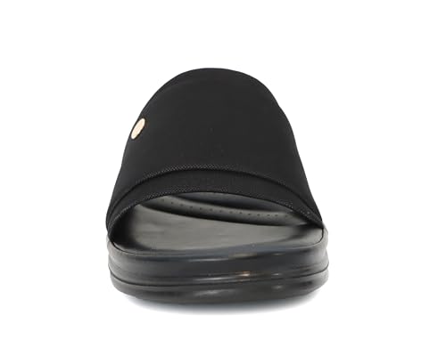 YOKI NEVE Platform Sandals Women With Cushioned Footbed - Open Toe Wedge Slides For Women, Summer Sandal With Soft Upper 6