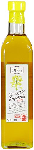 Olio di colza grezzo, spremuto a freddo e olio grezzo 500 ml