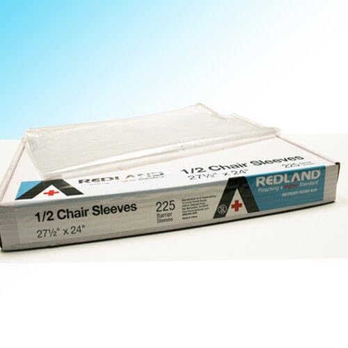 Half Chair Sleeves 27.5” X 24” Clear Disposable 225/Box