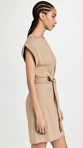 Image of Vince Women's Short Sleeve Tie Waist Dress