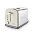 Price comparison product image Tower T20041PEB 2 Slice Toaster, Infinity Stone Collection, Stainless Steel Body, 900 W, Pebble