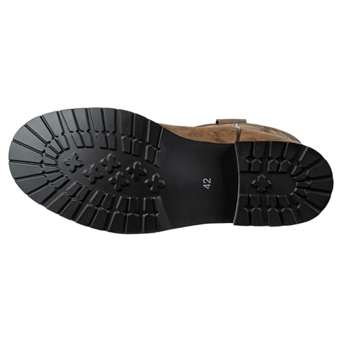 J's.o.l.e Cowboy Boots for Men Round Toe Western Boots Pull on Silp Resistant Men’s Work Boots3