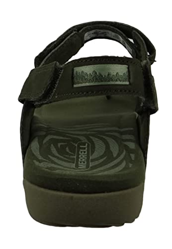 Image of Merrell Terran 3 Cush Convert Post Women Sandals, Nubuck Leather Upper and Adjustable Hook-Loop Closure