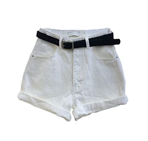 Short moulant en jean taille haute idéal pour les journées d'été