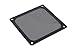 SilverStone FF123B - 120 mm Lüfterabdeckung mit ultra-feinem Staubfilter, Magnet-Montage, schwarz