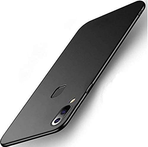 Image of Mobile Back Cover Case for Vivo Y91 (Silicone Case|CameraProtection|Black SC1510)