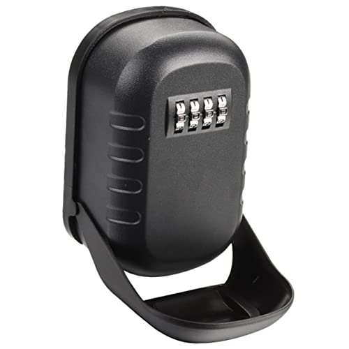AUTSUPPL Key Lock Box Wall Mounted Secure Combination Lock Box for House Keys Sleek Design for Indoor Outdoor Use for Home Office Safety