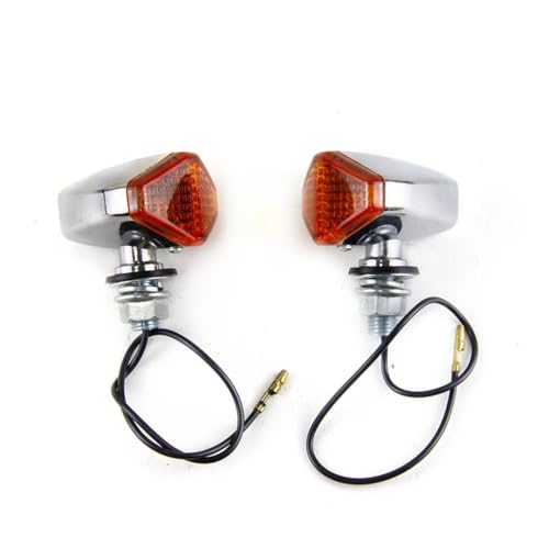 Clignotants moto ambre à nouveau design compact pour Cafe Racer et Harley Davidson