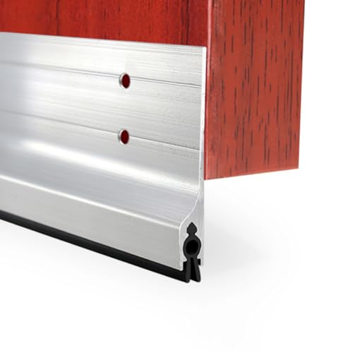 Tapón de aluminio para puerta blanco 85x5 cm con aislamiento eficiente 2