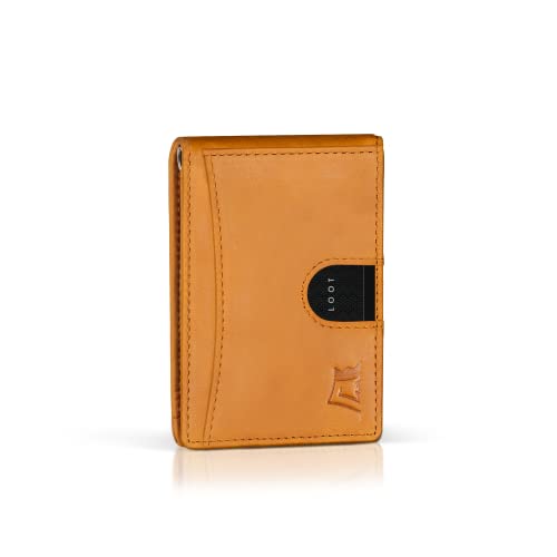 Kings Loot Slim Minimalist Wallet For Men Rfid Blocking | Slim Leather Wallets For Men | Mens Wallet Bifold | Slim Front Pocket Wallet For Men | 12 Card Holder Wallet For Men | Slim Wallet For Men #TOP4