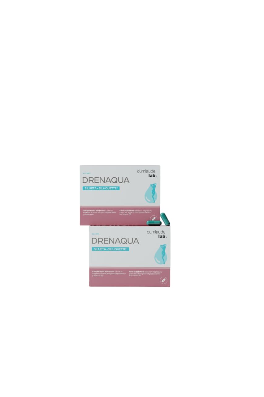 Cumlaude Lab - Pack Drenaqua Complemento Alimenticio Diurético, Retención Líquid