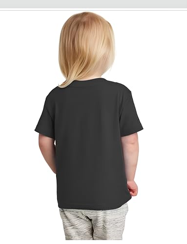 Image of Kids Premium Pure Cotton biowash t-Shirt | Super Soft Anti-Pilling & Breathable Kids Wear Round Neck Half Sleeves Multi-Color Soft Summer Tees for Girls Pack of 1