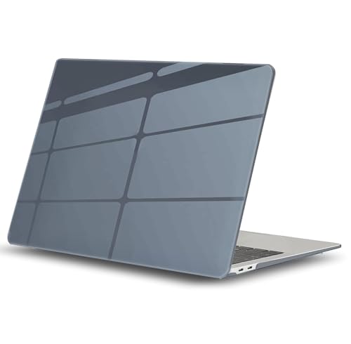 Image of Case Compatible with MacBook Air 13.6 inch 2025 2024 2023 2022 Release M4 A3240 M3 A3113 M2 A2681 Plastic Hard Shell Cover Case, Black
