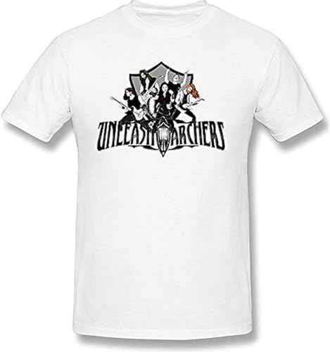 Photo de quwomu Men's Unleash The Archers T Shirt White Men's