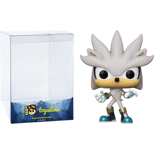 Silver: P O P ! Games Vinyl Figurine Bundle With 1 Compatible 'Toysdiva' Graphic Protector (633-51965 - B)