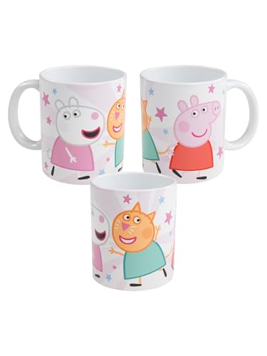 United Labels Peppa Wutz Tasse - Étoiles Tasse en céramique 320 ml