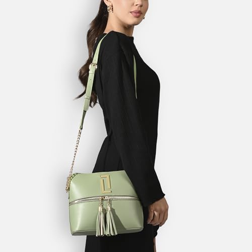 Image of Lavie Luxe Women's Tiara Crossbody Sling Bag | Ladies Purse Handbag | Gift for Women