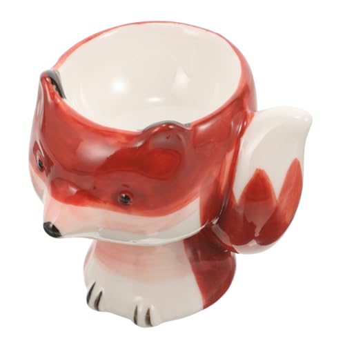 TOPPERFUN Ceramic Easter Egg Rack Boiled Egg Holder Breakfast Tray Carrier for Camping