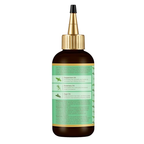 African Pride Feel-It Formula Strengthening Oil With Rosemary Oil, Peppermint Oil And Sage - Helps Promote Hair Growth thumb #6
