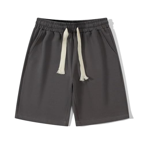 Short de sport homme en coton décontracté et ample pour l'été