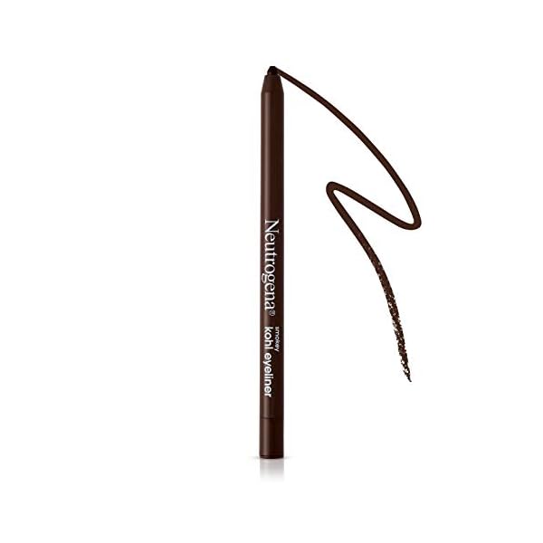 Neutrogena-Smokey-Kohl-Eyeliner-with-Antioxidant-Vitamin-E-Water-Resistant-Smooth-Gliding-Eyeliner-Makeup-Dark-Brown-0014-oz Neutrogena Smokey Kohl Eyeliner with Antioxidant Vitamin E, Water-Resistant & Smooth-Gliding Eyeliner Makeup, Dark Brown, 0.014 oz