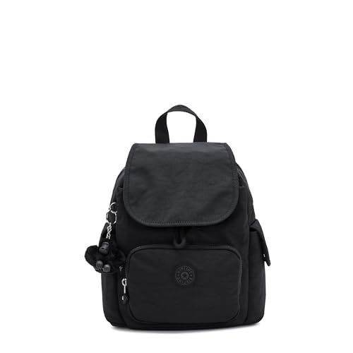 Kipling City Pack Mini, Black Noir, Mini, Mini pacote urbano