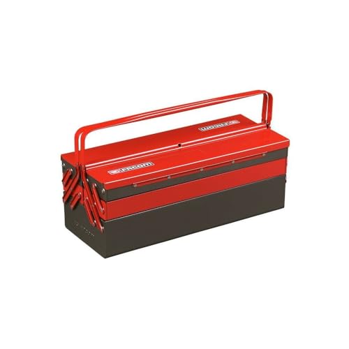 FACOM Caisse à Outils en Métal 5 Cases Grand Volume - 560 X 220 X 215 mm - Bt.13Gpb
