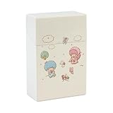 リトルツインスターズ キキララ タバコケース シガレットケース 喫煙具 煙草ケース 収納ケース大容量 美観 実用 メンズ レディース タバコ収納 煙草入れ たばこ 軽量 防水 使用便利 小型 ポータブル タバコボックス