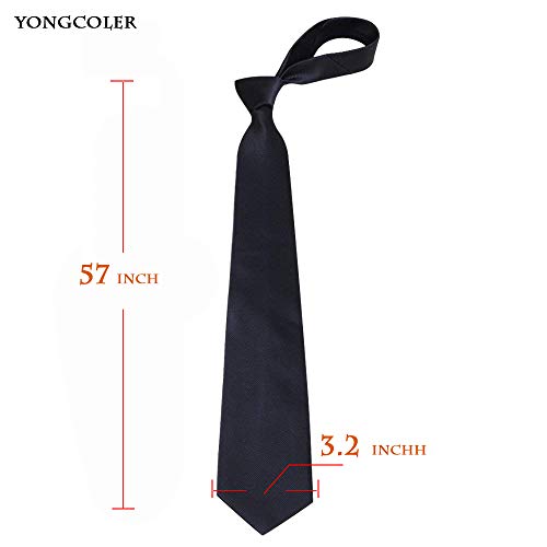 image for YongColer Novelty Neckties Mens Uniform Suit Shirts Skinny Decor Necki