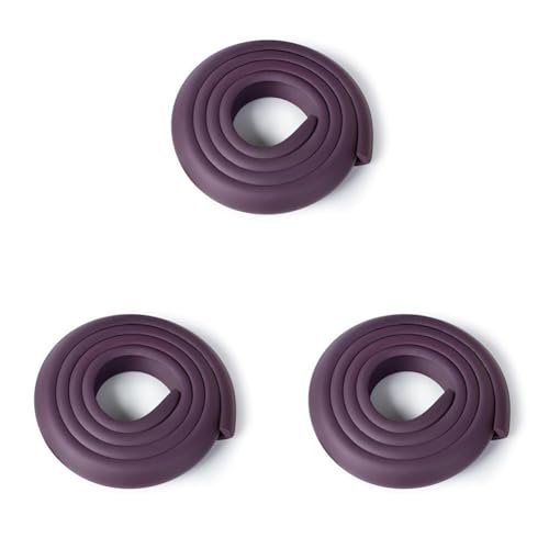 Image of LuvLap Baby Proofing Edge Corner Guards, Extra Thick 2 Meter, Furniture Corner Cushion for Child Safety, 3M Adhesive Tape, Corner Protector for Baby, Edge Guard Strips, Non Toxic, BPA Free, Brown