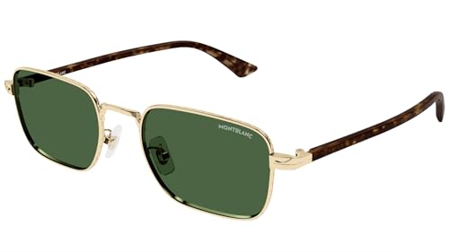 Montblanc Men's Mb0339s Sunglass Man Metal Sunglasses, Multi-Colour