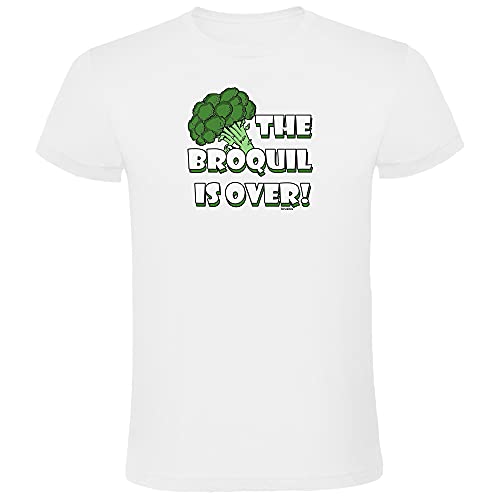 Camiseta Catalunya The Broquil Is Over Manga Corta Hombre - S, Blanco