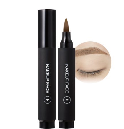 Nakeup Face 8 Days Tattoo EyeBrow No.01 Light Brown, Long Lasting, Nutrition Care