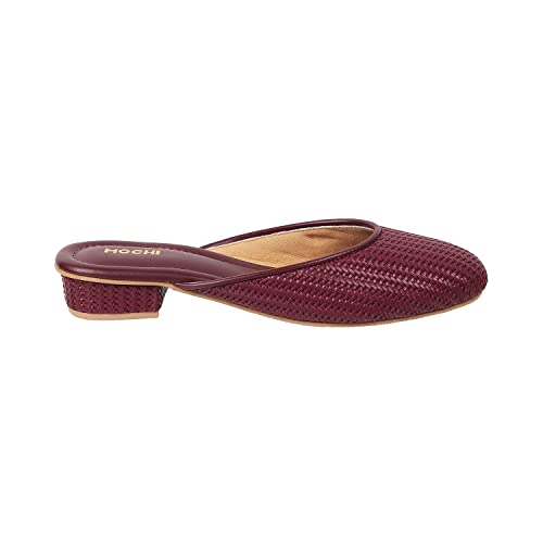 Image of Mochi Women Synthetic Leather Mules