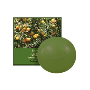 Deoproce Argan Moisture Soap Korean Skin Care Hydrating Bar with Rich Lather 100g