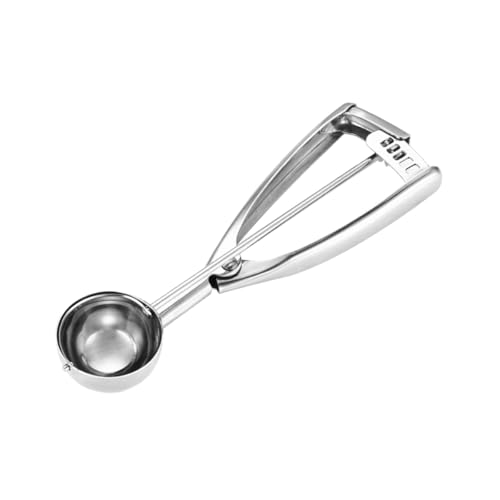 Fayomir Cookie Scoop 1.5 Tablespoon, Small Cookie Dough Scoop, Cookie Scoops For Baking, Ice Cream Scoop, Selected 18/8 Stainless Steel For Making Cookie, Melon Ball, Ice Cream, Meatball