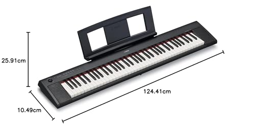 ヤマハ(YAMAHA) YAMAHA 電子キーボード piaggero ブラック NP-32B の商品画像 7