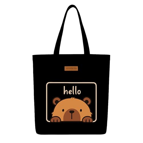 Image of The Purple Tree Eco-Friendly Canvas Tote Bag, Sustainable, Reusable Shopping, Beach, Travel or Everyday Tote, Wide Tote Bag