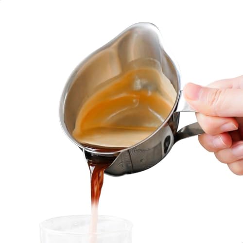 Vaso medidor espresso 300 ml acero inoxidable miniatura 1