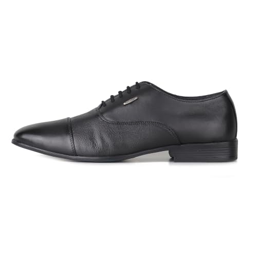 Image of Red Chief Formal Oxford Low Ankle Shoes for Men RC3955 Black