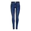 ALLEEN Onlroyal Reg skinny Pim504 Noos jeans voor dames, mediumblauw denim, S / L30