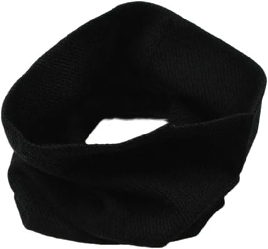 Hgvcfcv Wool Thermal Neck Gaiter Women Men Wool Neckchief Tube Headbands Outdoor Layer Ring Collar Muffler