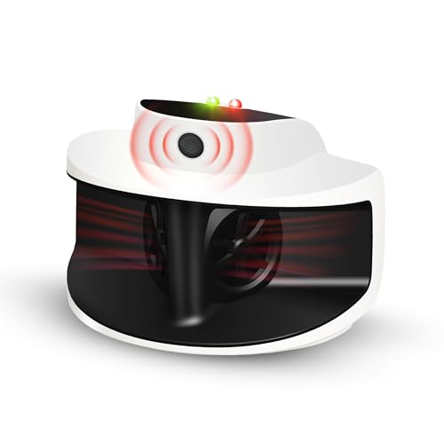 TAP JACK Anti Nuisibles À Ultrasons - Contre Souris, Rat, Loirs, Fouine Et Autres Rongeurs - Répulsif Électronique Professionnel pour L'intérieur -...