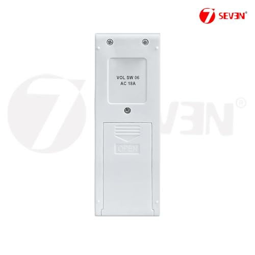 Image of 7SEVEN YB1FA Compatible Vertis Plus Air Conditioner remotes for Original Voltas AC Remote Control for 1 1.5 2 ton Split or Window ac - Match Exactly with Old Model 18A Remote for Better Performance
