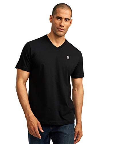 Mens Gray Classic V Neck TEE - B6U100CRPC