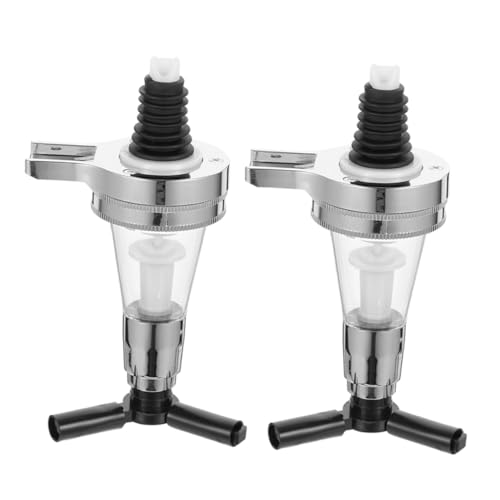 UTHCLO 2 Piezas Dispensador de Licor Pared Soporte para Botellas con Vertedor Dosificador de Control Preciso para Bebidas Alcohólicas y Cócteles Fiestas UTHCLO 2 Piezas Dispensador de Licor Pared Soporte para Botellas con Vertedor Dosificador de Control Preciso para Bebidas Alcohólicas y Cócteles Fiestas