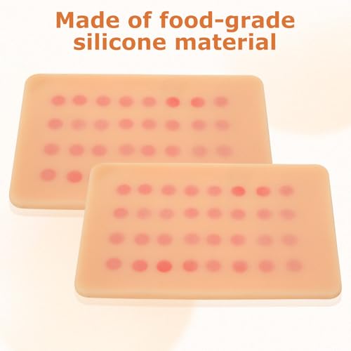 Image of 2PCS Injection Training Pads, 32 Points Skin Test Module Skin Test pad for Medical Education
