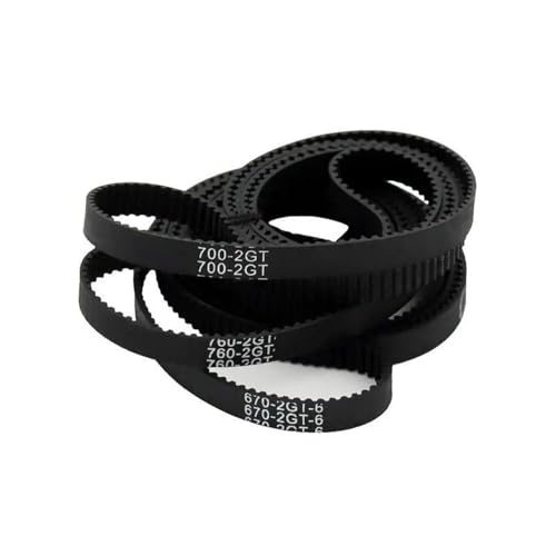 Courroie 2GT 6mm boucle fermée anti-glissement pour impression 3D fluide et ultra-précise